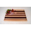 Coffman Collection Handmade Natural Exotic Wood Cutting Charcuterie Chopping Board