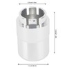 Transmission Shifter Button Knob Aluminum Easy to Install Gear Shift