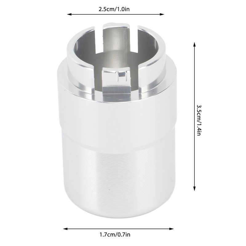Transmission Shifter Button Knob Aluminum Easy to Install Gear Shift