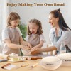 REMEIT Sourdough Starter Kit with Banneton Bread Proofing Basket Set,