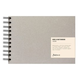 Jackson's : Wire-O Sketchbook : 130gsm : 55 Sheets : A5 : Landscape