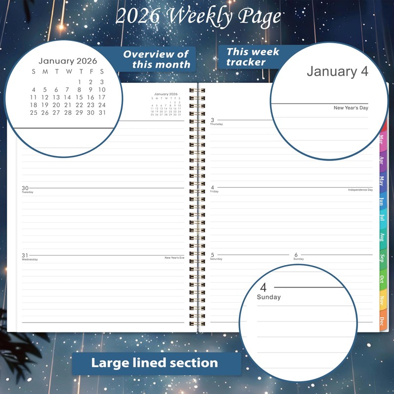 2026 Planner - Planner 2026, 2026 Planner weekly and monthly,
