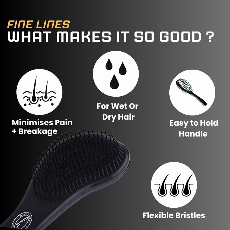 Fine Lines Detangling Brush, Small 822-10