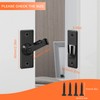 KOVOSCH 2 Pack Screen Door Latch 90 Degree, 2.36 x