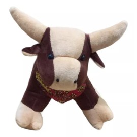 KFMX Peluche Mini Toro Con Paliacate Torito