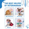 Supet Dog Cone Collar Adjustable After Surgery, Comfortable Pet Recovery