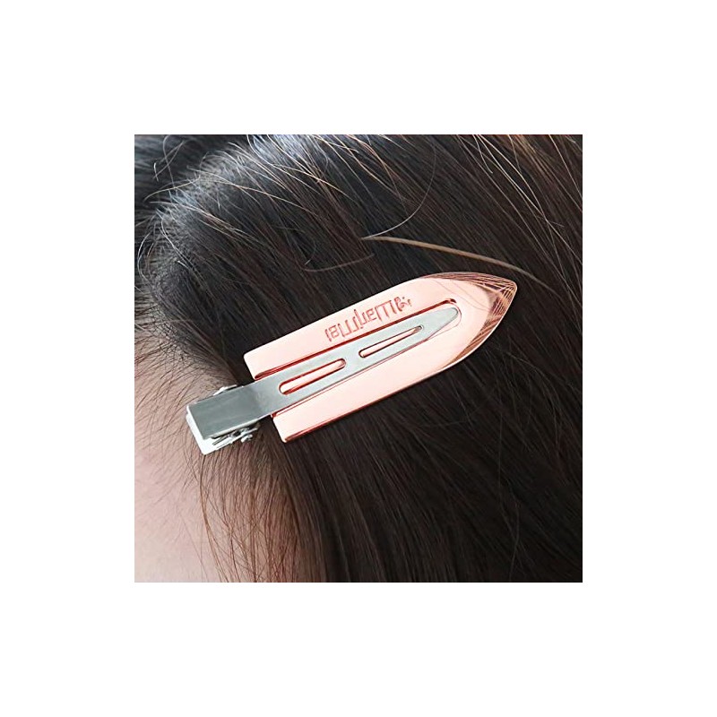 teyu Pinzas para el Cabello Sin Pliegues Horquillas de Metal