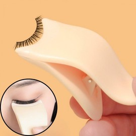 False Eyelash Tweezers with Application Guide Guard 50ea