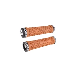 ODI Lock-On MTB Bonus Pack - Gum/Black Checker D30VNGR-BC