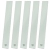 5-Pack 29 Inch Myard Glass Balusters with Scenic Frontier Tempered