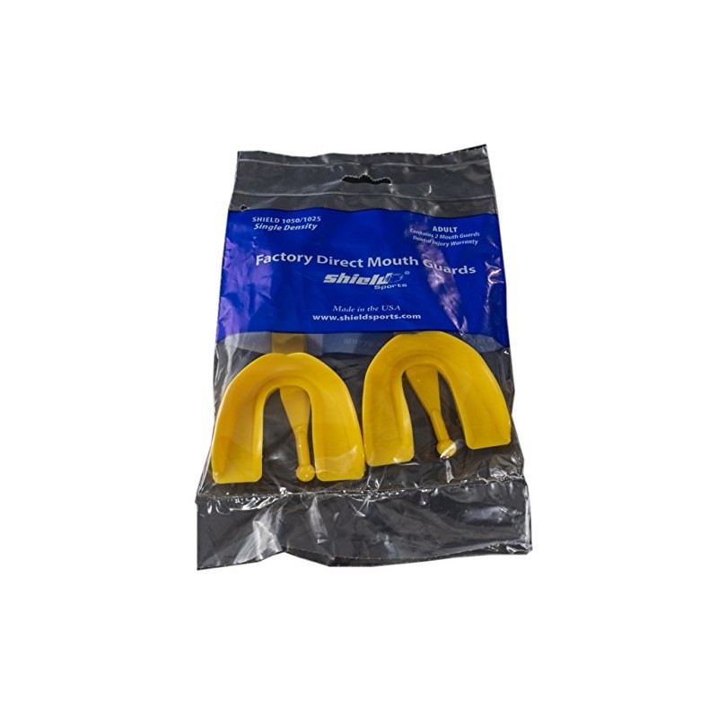 Shield Sports – Adult Single Density Mouth Guard with Strap