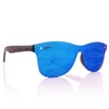 glozzi Sunglasses Men and Women Wood Polarised UV400 with Wooden