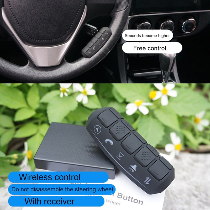 Wireless Steering Wheel Controller Multi Function Car Remote Control