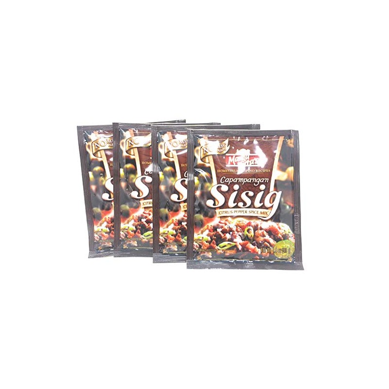 Mama Sita's Capampangan Sisig Mix Citrus-Pepper Spice Mix 1.4oz(40g) 4