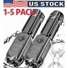 Unbranded Rechargeable 990000LM LED Flashlight Tactical Super Bright Torch Zoomable