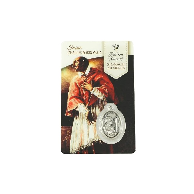 Saint Charles Borromeo Healing Prayer Card