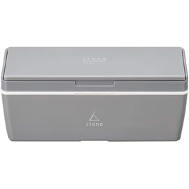 Masawa 4627181 Stand Lunch Box, Gray, 1 Tier, 23.7 fl oz (700 ml)