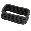 Wuuycoky 1.5" Inner Length Black Rectangle Rings Loop Ring No