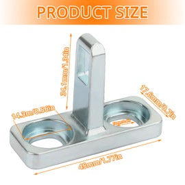 HUAREW 5304505088 Washer Door Strike for Frigidaire and Electrolux Washer Door Latch, Replace AP6031188, 4452319, PS11766033 Washer Door Strike Replacement，Washing Machine Parts