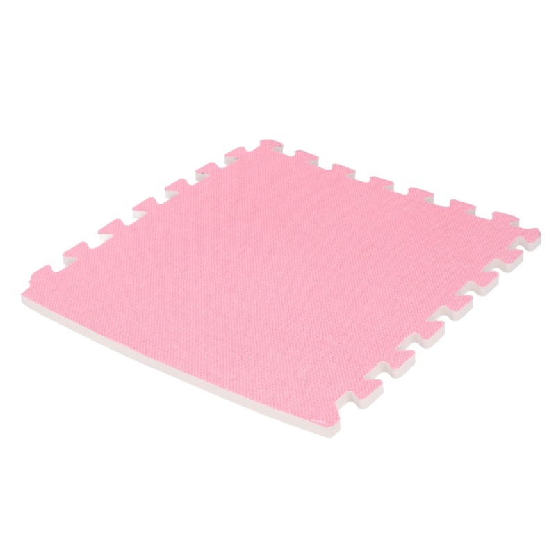 Cotton Linen Interlocking Mat Thicken Soundproofing Cuttable Patchwork Puzzle Foam