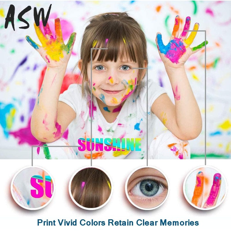 ASW LC75 LC71 LC79 Ink Cartridges Replacement for Brother LC-75