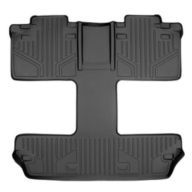 MAXLINER Floor Mats 2nd and 3rd Row Liner Black for 2011-2018 Toyota Sienna 7 Passenger Model Only