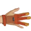 TOPARCHERY Finger Hand Protective Gloves Leather Target Arm Guard 3