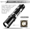 LIGHTFE UV Flashlight Ultraviolet Lamp UV 303 AIPX-8 Waterproof Hand