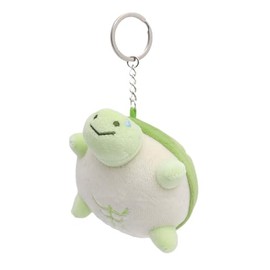 Wigo Women's Faded Turtle Plush Keychain, green