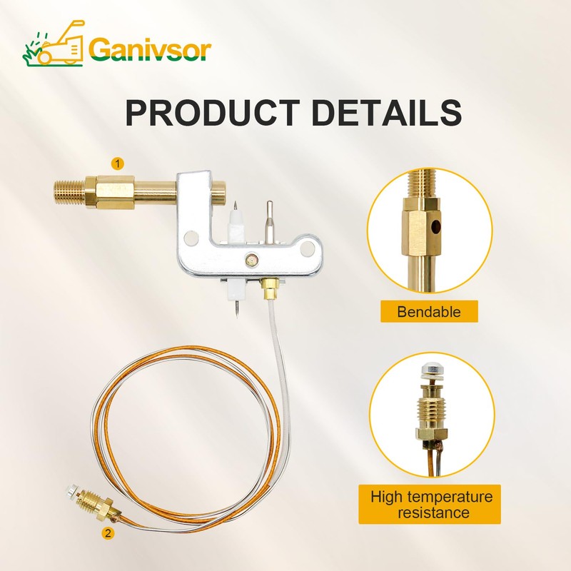 Ganivsor 120630-02 Pilot ODS for Desa Glo-Warm Vent Free Propane