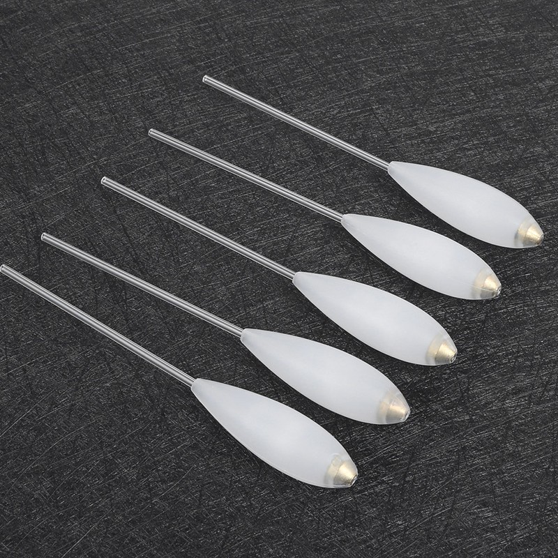 5Pcs Acrylic Large Floats Slow Sinking Fishing Accessories Eco‑friendly No