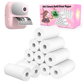 Print Paper,15Rolls for Kids Instant Print Camera,HD Printing Thermal Print Paper (15 Rolls)