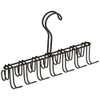 iDesign 6557 Classico Tie and Belt Hanger, Tie Rack for