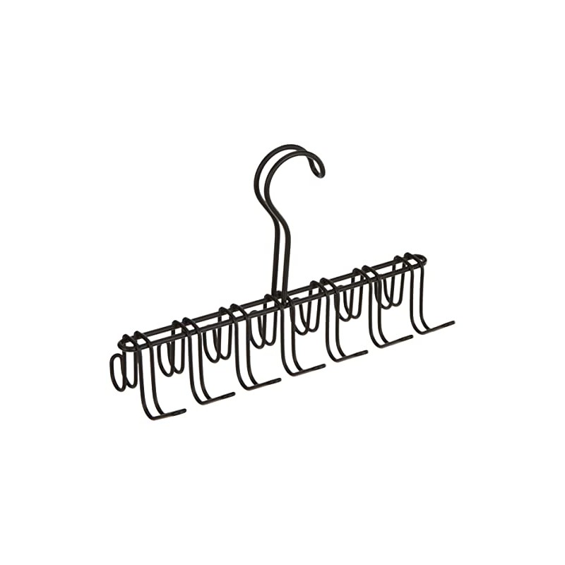 iDesign 6557 Classico Tie and Belt Hanger, Tie Rack for