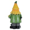 Garden Gnome Ornament Novelty Resin Standing Figure Patio Outdoor -