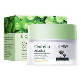 Crema Centella Asiatica Antiacne Reparadora Calmante Bioaqua Momento De Aplicación Día/noche Tipo De Piel Todo Tipo De Piel