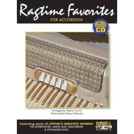 Ragtime Favorites for Accordion with CD * Ships Directly from Publisher!
