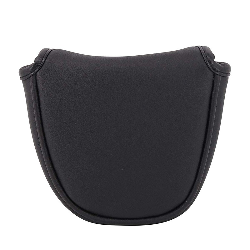 Golf Head Cover Mallet Square Magnetic PU Leather Putter Cover