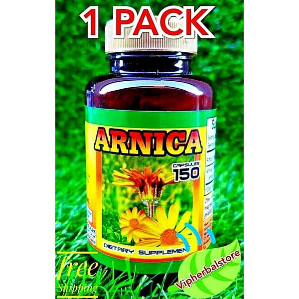 ARNICA 150 Capsules Support Anti-inflammatory Support Varicose Aches Support