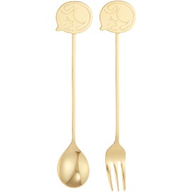 Rise N10055 Cat Ear Cutlery SET GD Neguri Neko
