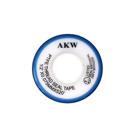 FELTS Teflon Tape - Thread Seal Tape Sealant for Plumbing Plumber’s Tape 1/2 Inch x 520 Inch (10 Pack) PTFE by AKW