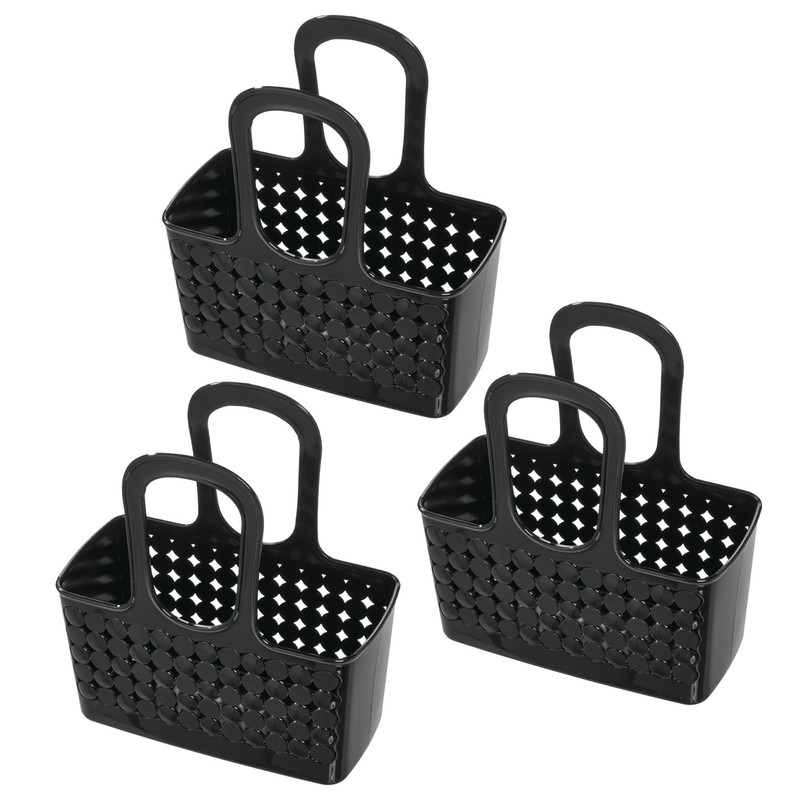 iDesign Portable Shower Tote Caddy for College Dorm or Bathroom,