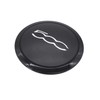 Matte Black Wheel Centre Hub Cap Trim 51907951 for FIAT