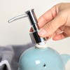 Colias Wing Sea Animals Pattern Soap Dispenser with Plastic Pump,