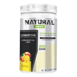 Creatina Monohidratada Green 1 Kg 200 Servicios Sabores                                                                                               