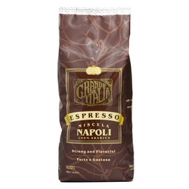 Grande Italia Whole Bean Espresso, Miscela Napoli Bean, 100% Arabica Small Batch Artisan Roasted 2lbs