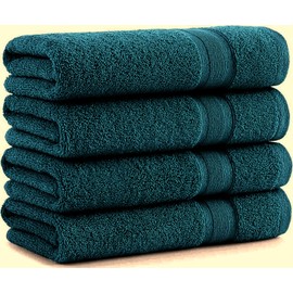 Textile Do 4 X Luxury Face Cloth Towel Set (30 x 30 cm-800 GSM) 100% Egyptian Cotton Wash Cloths Super Soft Flannels Face Cloths for Gym Spa Bathroom