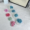 FineInno 4Pcs Flower Silicone Candle Molds for Candle Making 3D
