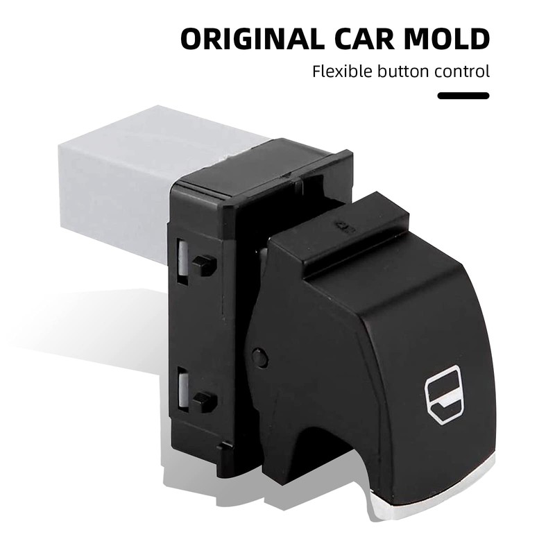 Carkio Car Single Window Switch, 5ND959855 Electric Window Switch Passenger