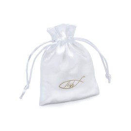 fish Hals-Goldkette 333 333er Gold Längen-verstellbar Satin-Beutel Verstellbar